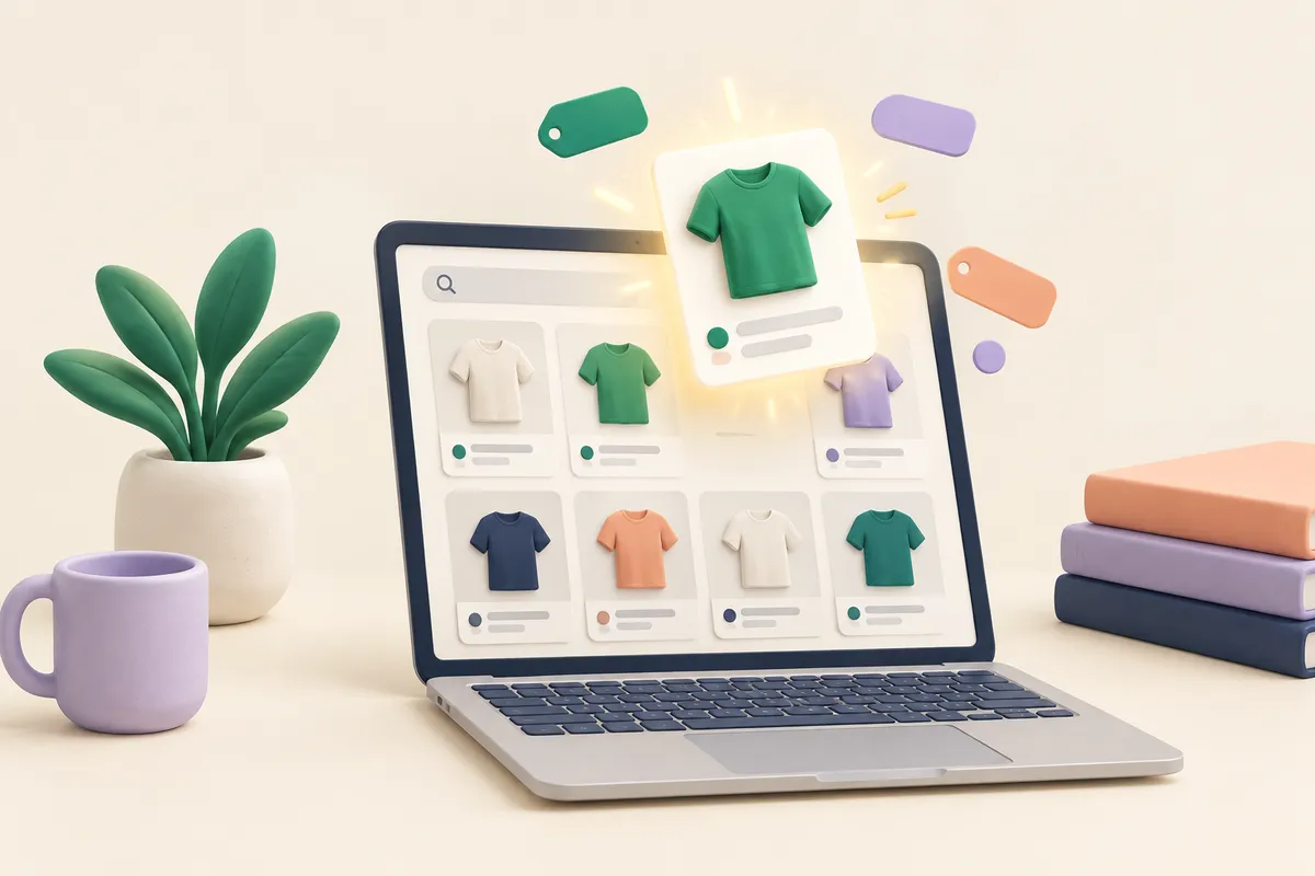 SEO Etsy Cho Áo Thun 2026: Viết Title & Tags Để Lên Top Tìm Kiếm