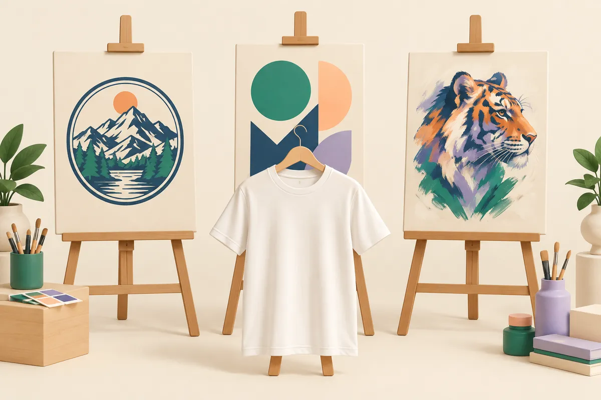 So Sánh Midjourney vs Ideogram vs Flux Cho POD Áo Thun